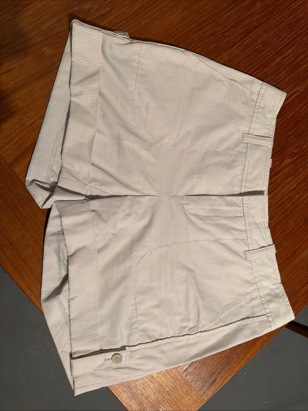 Women’s Cotton Shorts Banana Republic Martin Fit Light Cuffs Pockets Size 2P